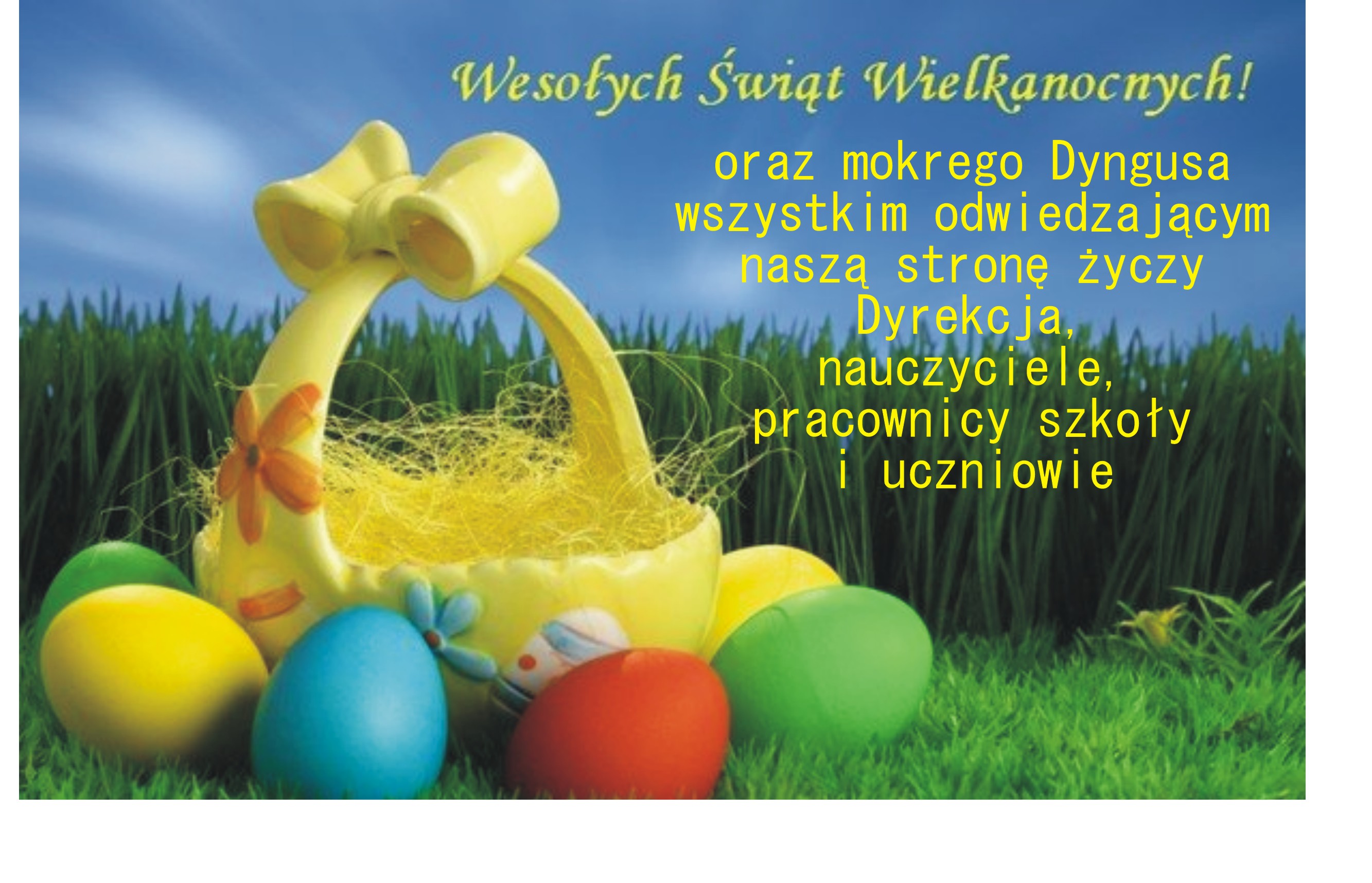 Zyczenia Wielkanocne